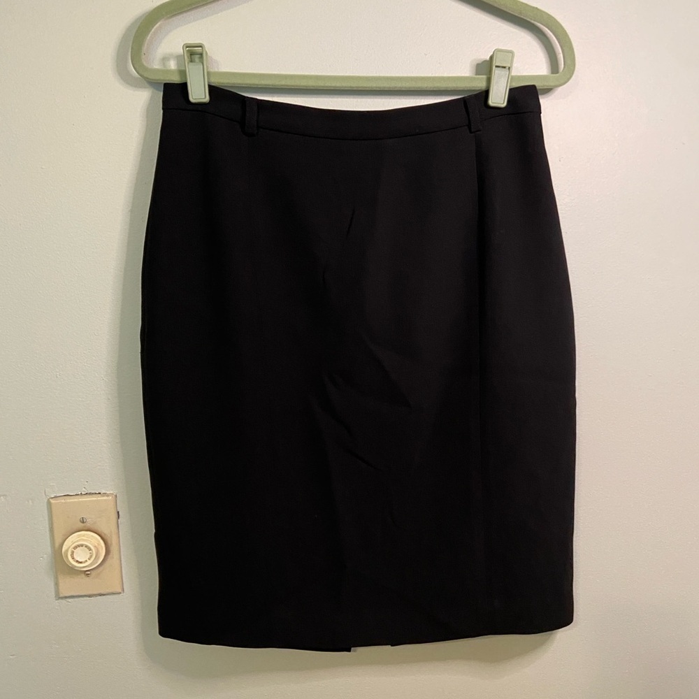 Tristan & Iseut Black, Lined Pencil Skirt